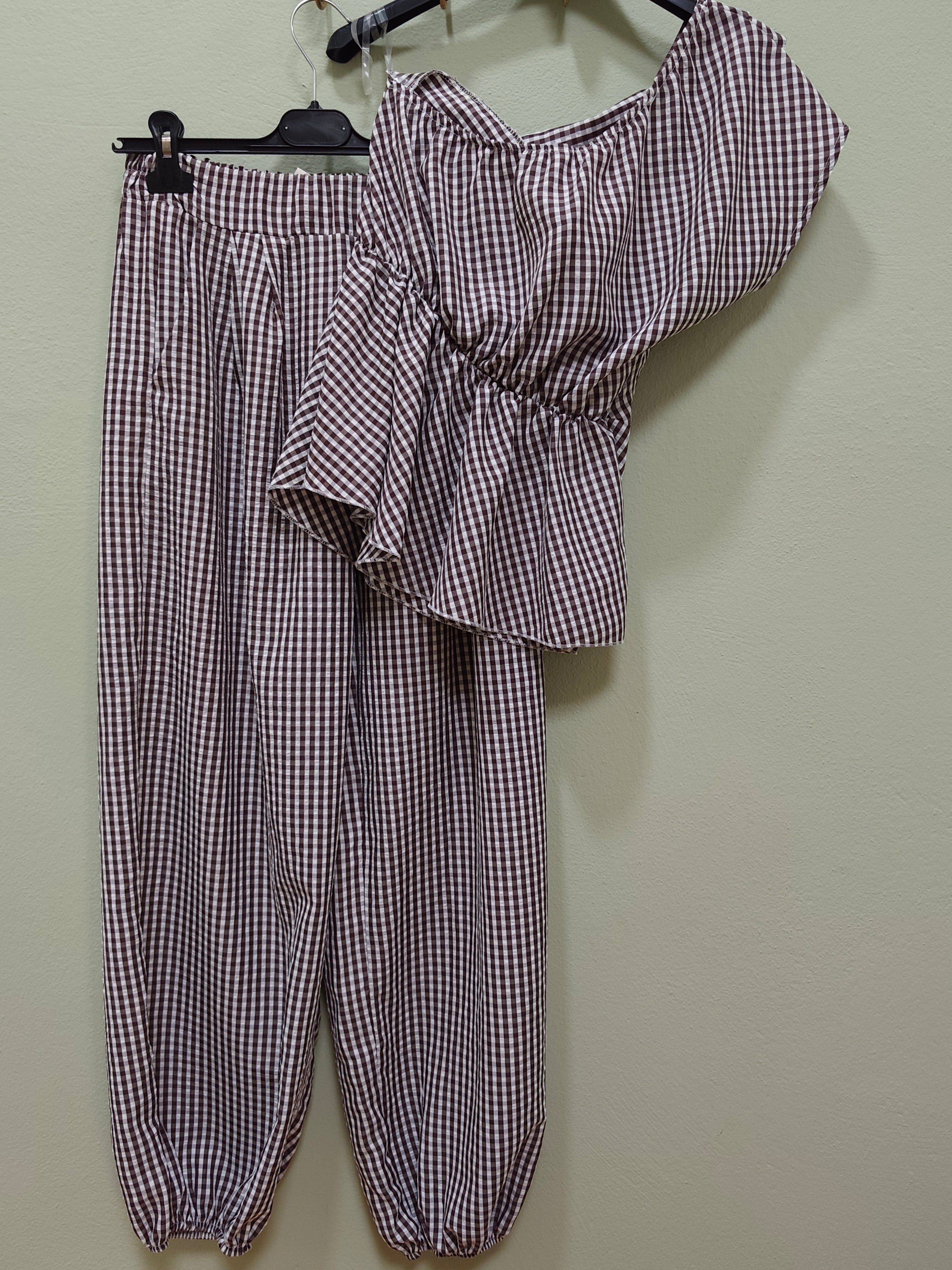 CONJUNTO VICHY UNA MANGA