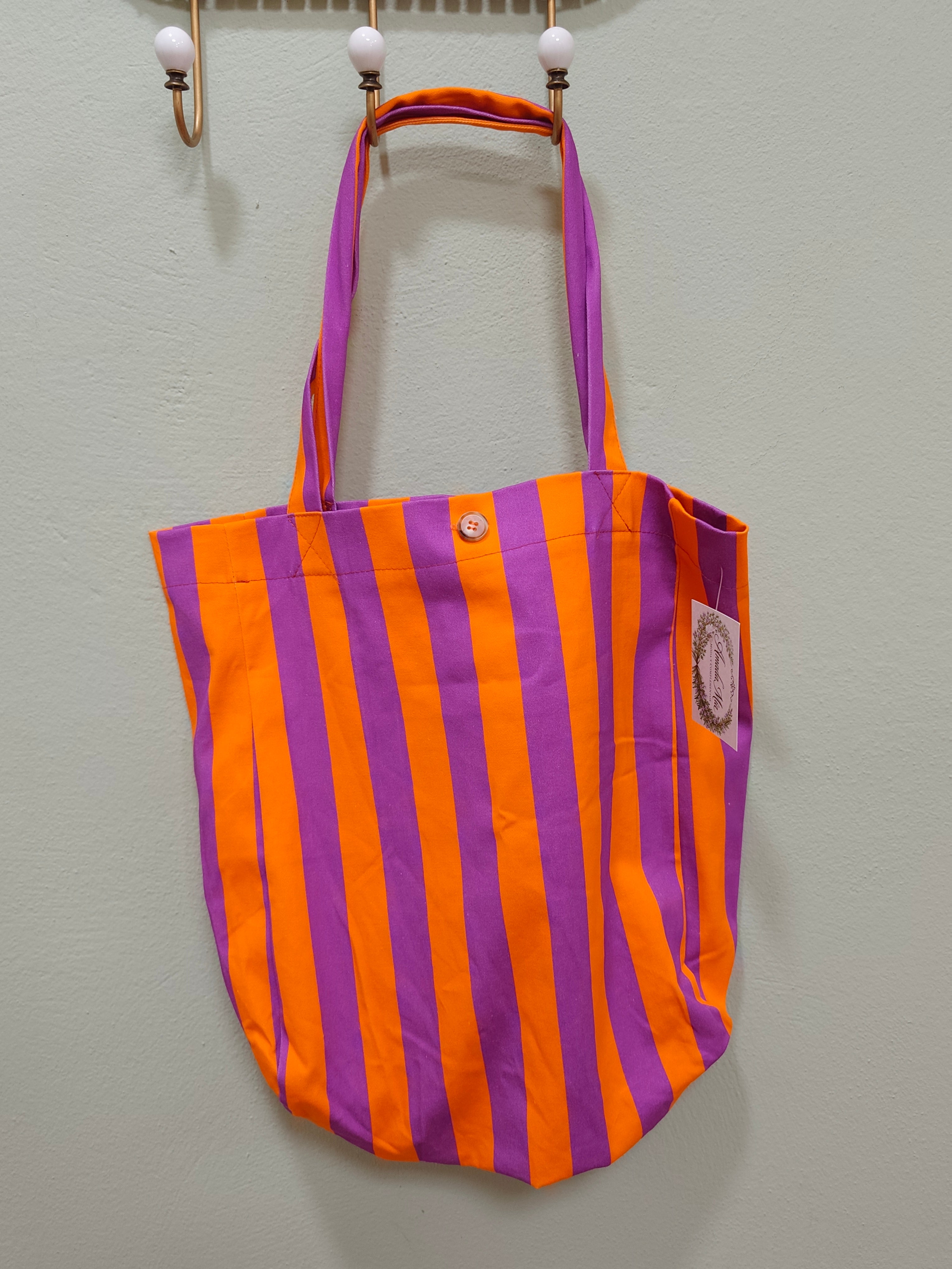 BOLSO TELA RAYAS