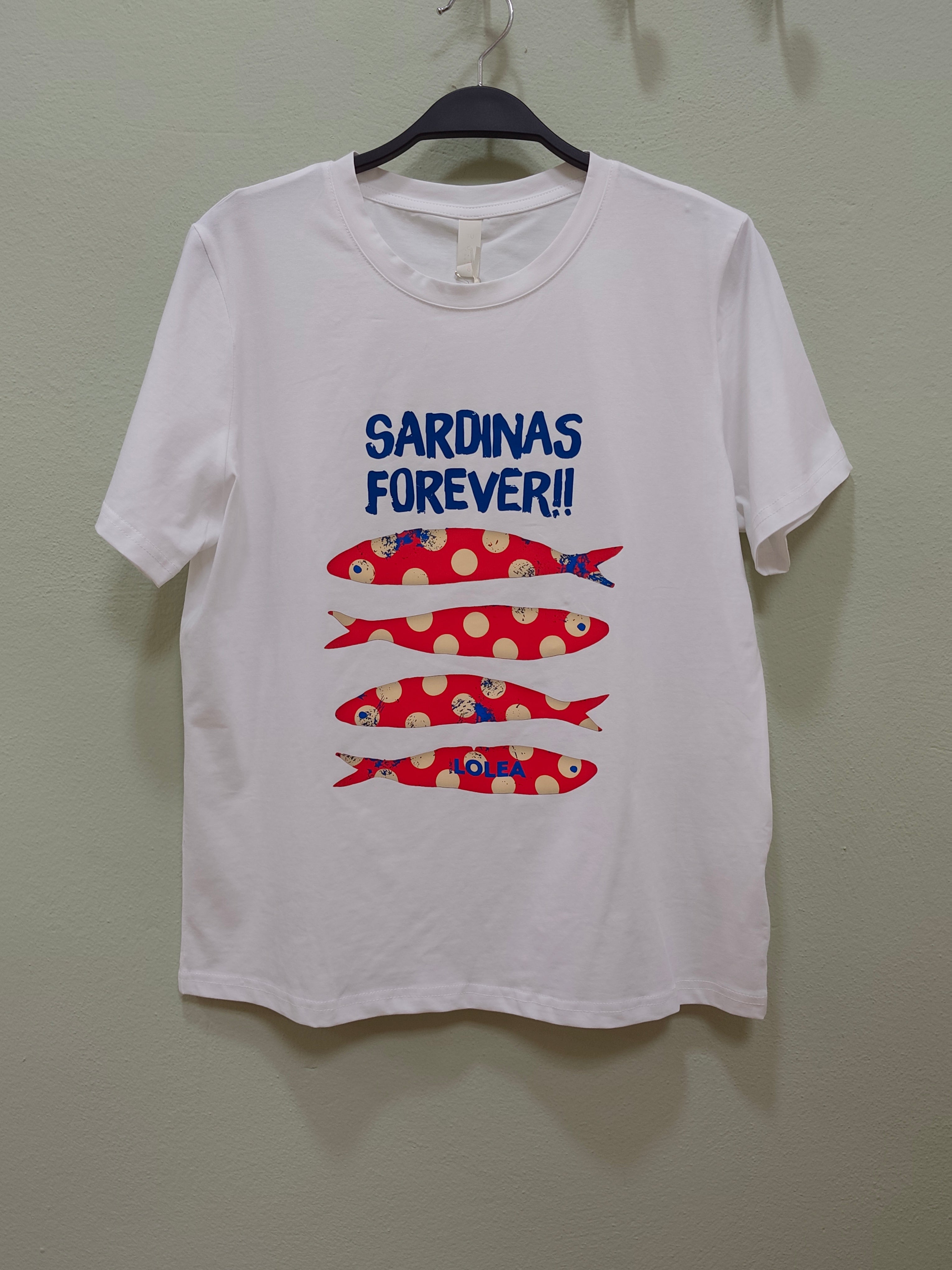 CAMISETA SARDINA FLAMENCA